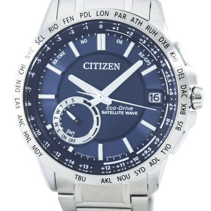 Citizen Eco-Drive Satellite Wave GPS Welt Zeit CC3000 - 54L Herrenuhr