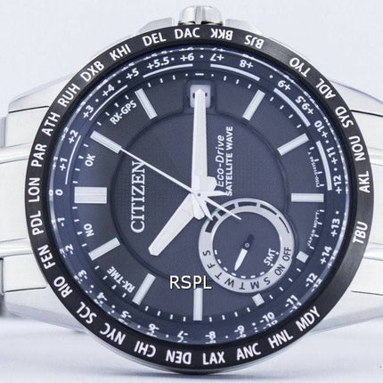 Citizen Eco-Drive Satellite Wave GPS Welt Zeit Power Reserve CC3005-51E Herrenuhr