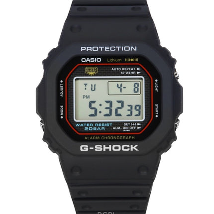 Casio G-Shock Digital: Nachbildung des Originaldesigns der ersten G-Shock Quartz DW-5000R-1A 200M Herrenuhr