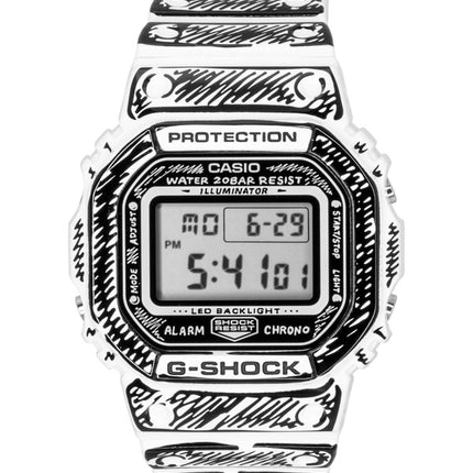 Casio G-Shock Digitaluhr mit Kunstharzarmband, Quarzwerk, DW-5600JV-7, 200 m, Herrenuhr