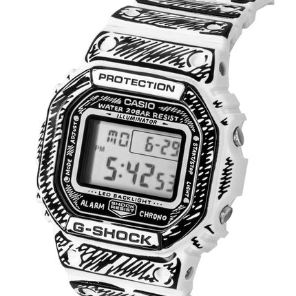 Casio G-Shock Digitaluhr mit Kunstharzarmband, Quarzwerk, DW-5600JV-7, 200 m, Herrenuhr