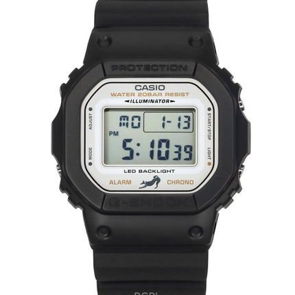 Casio G-Shock Digital The Shiba Inu Bio-basiertes Harzarmband Quarz DW-5600SHB-1 200M Herrenuhr