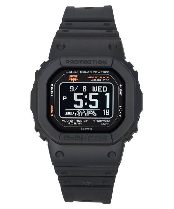 Casio G-Shock Move Mobile Link Digitales Harzarmband Solar DW-H5600-1 200M Herrenuhr
