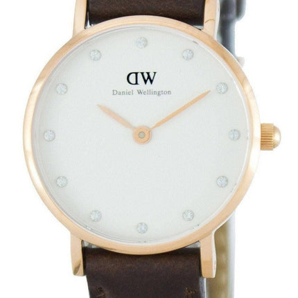 Daniel Wellington edel Bristol Quarzkristall Akzent DW00100062 Damenuhr (0903DW)