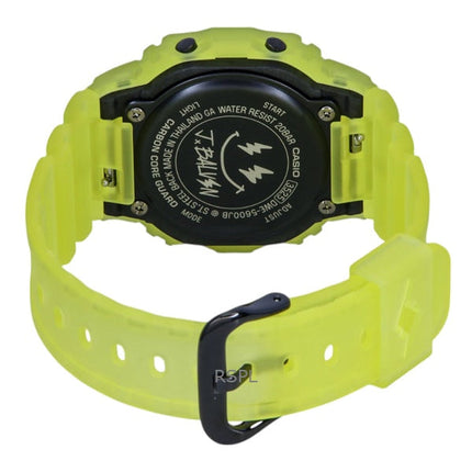 Casio G-Shock Digital J Balvin Harzarmband Quarz DWE-5600JB-1A9 200M Herrenuhr