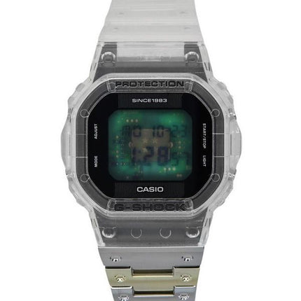 Casio G-Shock 40th Anniversary Limited Edition Digital Clear Remix Transparent Quartz DWE-5640RX-7 200M Herrenuhr