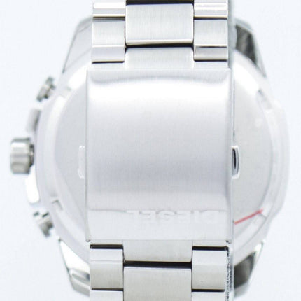 Diesel Mega Chief Quarz-Chronograph schwarzes Zifferblatt DZ4308 Herrenuhr
