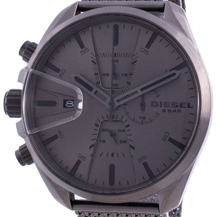 Diesel MS9 Chronograph Gunmetal Edelstahl Quarz DZ4528 Herrenuhr