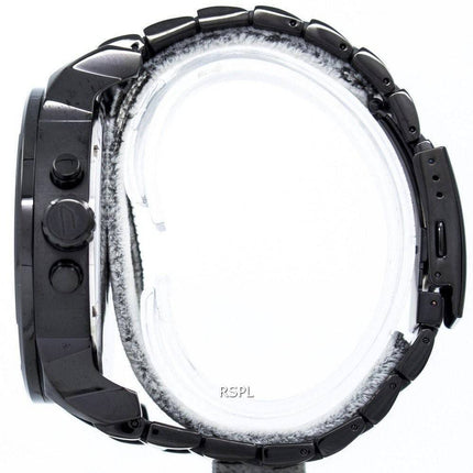 Diesel-Mr-Daddy 2.0 überdimensioniert Chronograph-schwarzes Zifferblatt DZ7312 Herren Uhr