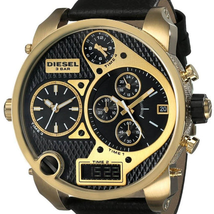 Diesel-Herr Daddy Chronograph schwarzes Zifferblatt DZ7323 Herren Uhr