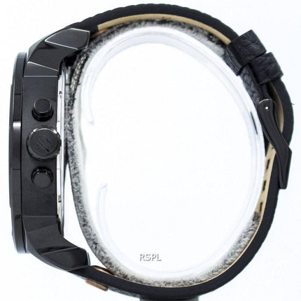 Diesel Mr Daddy 2.0 Quarz Chronograph schwarzes Zifferblatt DZ7350 Herrenuhr
