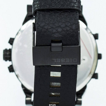 Diesel Mr Daddy 2.0 Quarz Chronograph schwarzes Zifferblatt DZ7350 Herrenuhr