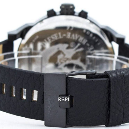 Diesel Mr Daddy 2.0 Quarz Chronograph schwarzes Zifferblatt DZ7350 Herrenuhr