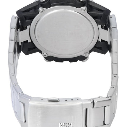 Casio Edifice Sospensione Mobile Link Schwarzes Zifferblatt Solar ECB-2000D-1A ECB2000D-1 100M Herrenuhr