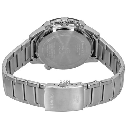Casio Edifice Analog-Digital-Smartphone-Link Edelstahl schwarzes Zifferblatt Quarz ECB-30DB-1A9 100M Herrenuhr