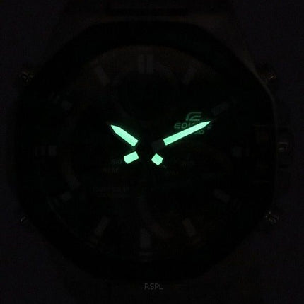 Casio Edifice Mobile Link Analog Digital Graues Zifferblatt Solar ECB-950DB-1A 100M Herrenuhr