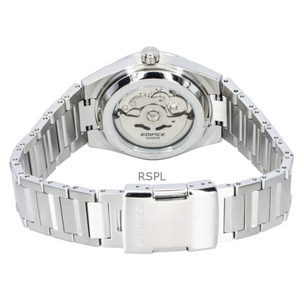 Casio Edifice Analog Edelstahl Geschmiedetes Carbon Graues Zifferblatt Automatik EFK-100CD-1A 100M Herrenuhr