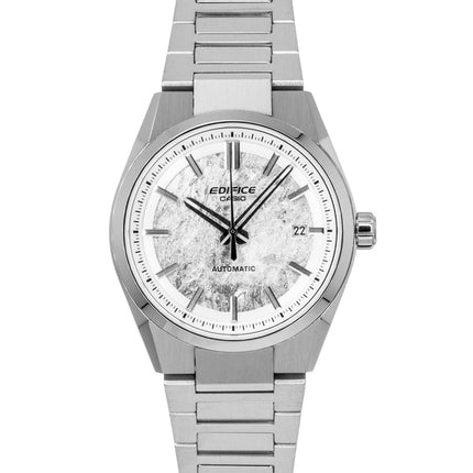 Casio Edifice Analog Edelstahl Silbernes Zifferblatt Automatik EFK-110D-7A 100M Herrenuhr