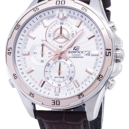 Casio Edifice EFR-547L-7AV EFR547L-7AV Chronograph Illuminator Analog Herrenuhr