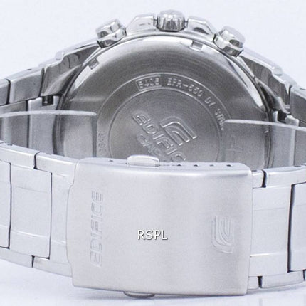 Casio Edifice Welt Zeit Quarz EFR-550D-1AV EFR550D-1AV Herrenuhr