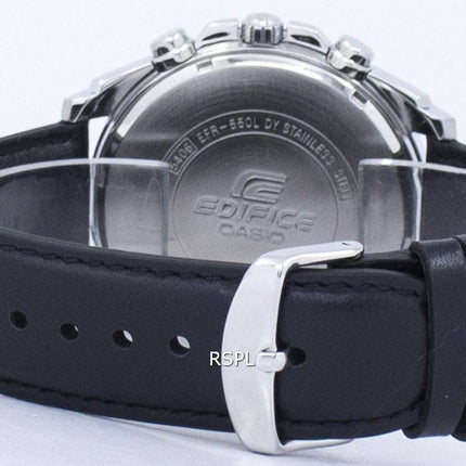 Casio Edifice Welt Zeit Quarz EFR-550L-1AV EFR550L-1AV Herrenuhr
