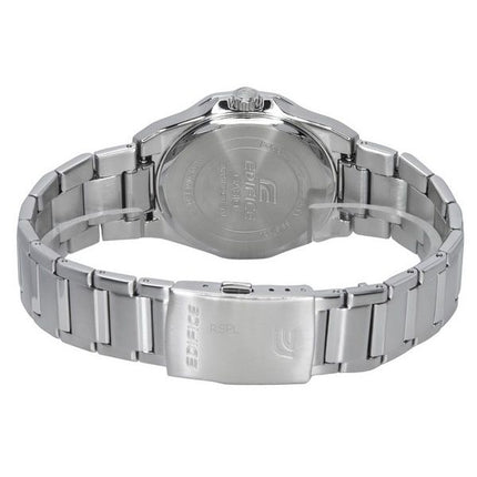 Casio Edifice Saphirglas Analog Edelstahl Türkises Zifferblatt Quarz EFR-S108D-2B 100M Herrenuhr