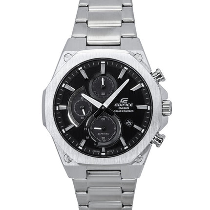 Casio Edifice Slim Line Chronograph Analog Solar EFS-S570D-1A EFSS570D-1 100M Herrenuhr