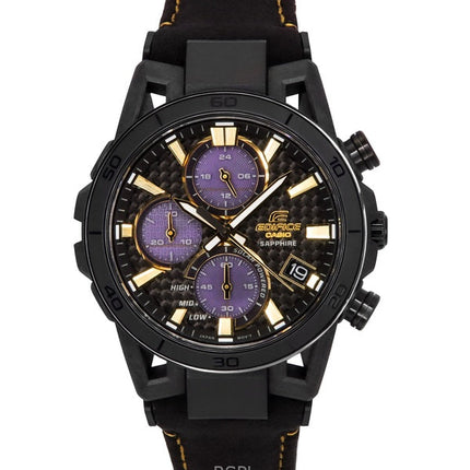 Casio Edifice Sospensione 50. Jahrestag Limited Edition Analog Schwarzes Zifferblatt Solar EFS-S640ZE-1A 100M Herrenuhr