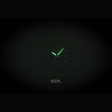 Casio Edifice Analog Edelstahl Schwarzes Zifferblatt Quarz EFV-160D-1A 100M Herrenuhr