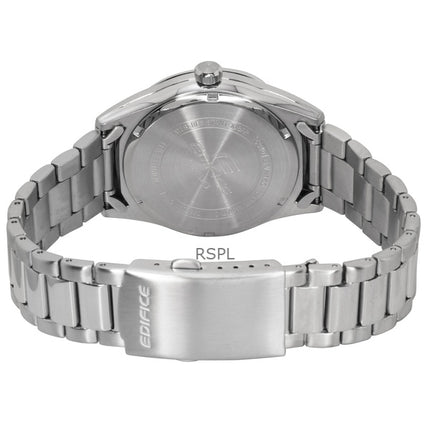 Casio Edifice Analog Edelstahl Grünes Zifferblatt Quarz EFV-160D-3A 100M Herrenuhr