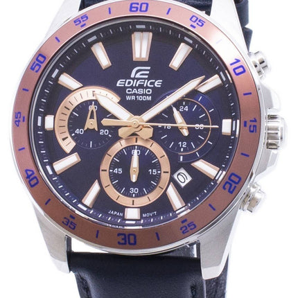 Casio Edifice EFV-570L-2BV EFV570L-2BV Chronograph Quartz Herrenuhren