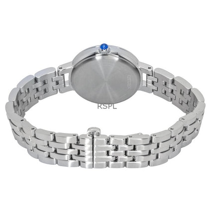 Citizen L Classic Damenuhr aus Edelstahl mit schwarzem Zifferblatt und Eco-Drive-Antrieb EM0990-81E