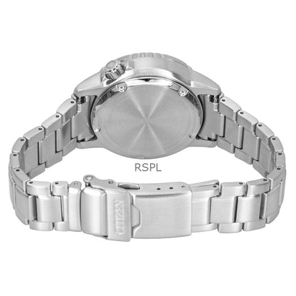 Citizen Promaster Dive Edelstahl Lila Zifferblatt Eco-Drive Taucheruhr EO2027-50X 200M Damenuhr