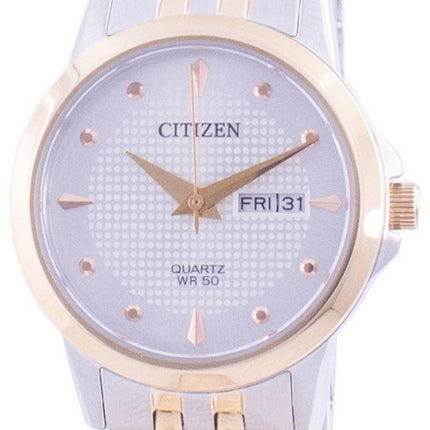 Citizen Silber Zifferblatt Edelstahl Quarz EQ0605-53A Damenuhr