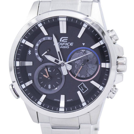 Casio Edifice Smartphone Link Dual Time Analog EQB-600D-1A EQB600D-1A Herrenuhr