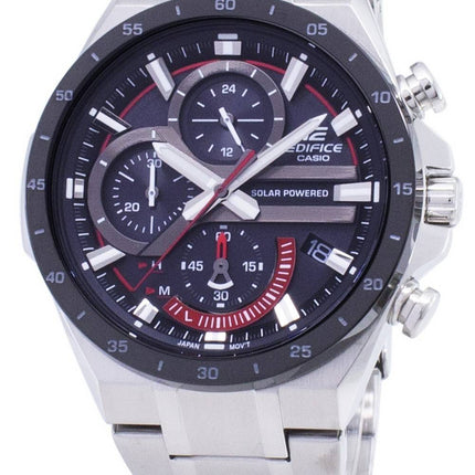 Casio Edifice-EQS-920DB-1AV EQS920DB1-AV Solar Chronograph Herrenuhr