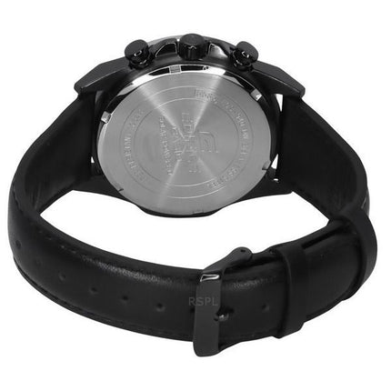 Casio Edifice Nighttime Drive Series Analog-Chronograph schwarzes Zifferblatt Solar EQS-940NL-1A 100M Herrenuhr