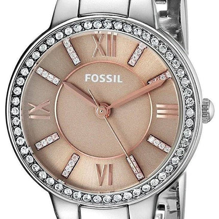 Fossil Virginia Quarz Diamant Akzent ES4147 Damenuhr