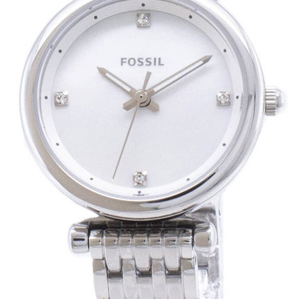Fossilen Carlie ES4430 Quarz Analog Damenuhr