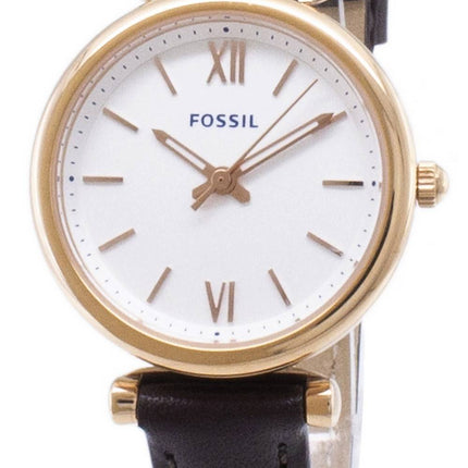 Fossilen Carlie ES4472 Quarz Analog Damenuhr