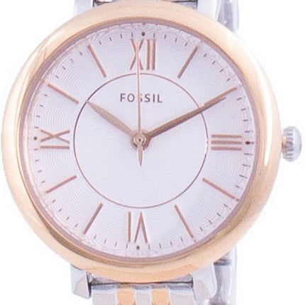 Fossile Jacqueline Mini Silber Zifferblatt Quarz ES4612 Damenuhr