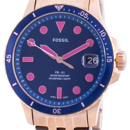 Fossile FB-01 ES4767 Quarz Damenuhr