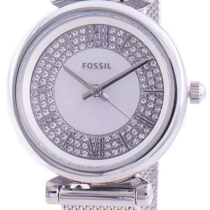 Fossile Carlie Mini ES4837 Damenuhr mit Quarzdiamantakzenten