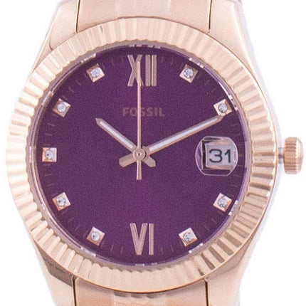 Fossil Scarlette Mini Diamond Akzente Quarz ES4900 Damenuhr