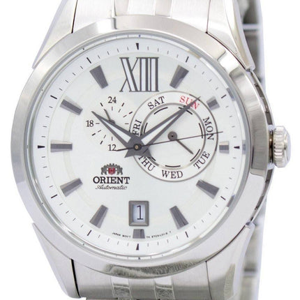 Orient sportlich automatische weisses Ziffernblatt ET0X005W Herrenuhr