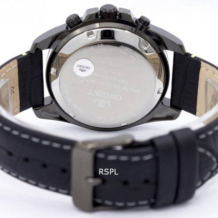 Richten Sie automatische Multi-Jahres Kalender World Time EU0B005B Herrenuhr