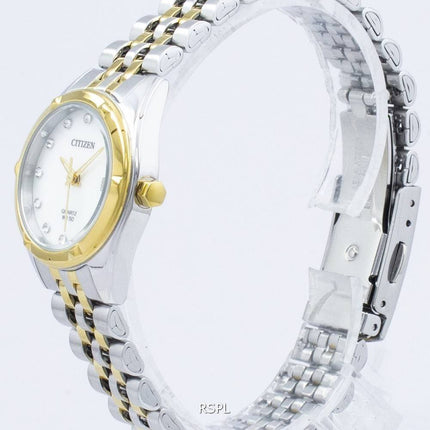 Citizen Analog Quarz Diamond Accent EU6054-58D Damenuhr