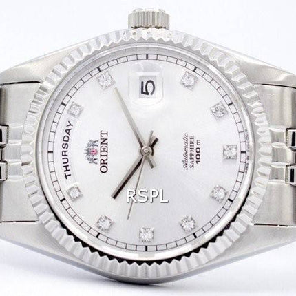 Klassische automatische Sapphire Orient 100M SEV0J003WY EV0J003W Herrenuhr