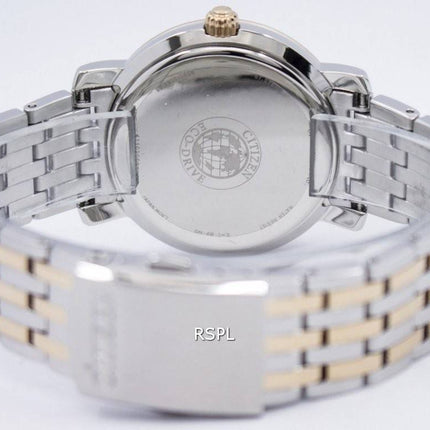 Citizen Eco-Drive Swarovski Kristall Akzente EV1016-58A Damenuhr