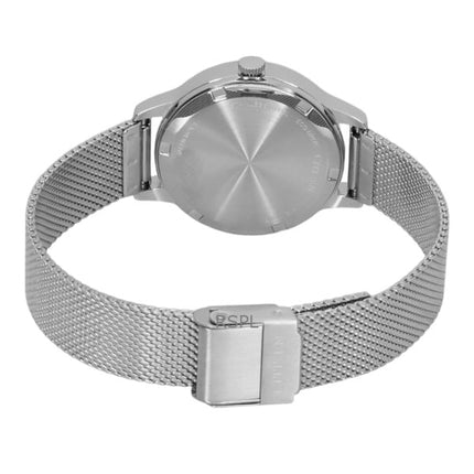 Citizen Elegance Edelstahl Blaues Zifferblatt Eco-Drive EW2621-75M 100M Damenuhr